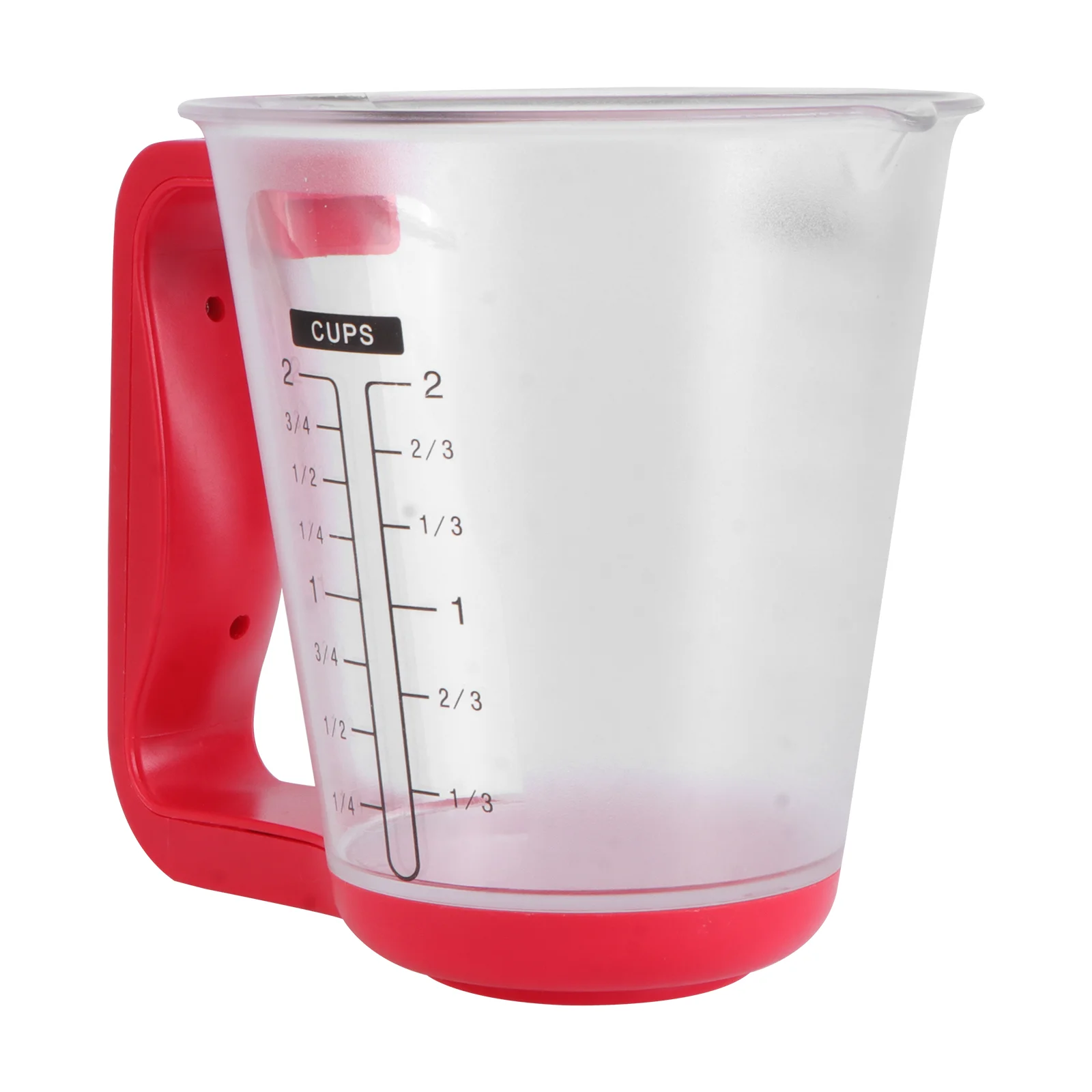 Digital 1000g/1g Measuring Cup Multifunction LCD Display Kitchen Measuring Cup Milk Powder Cup (Red)