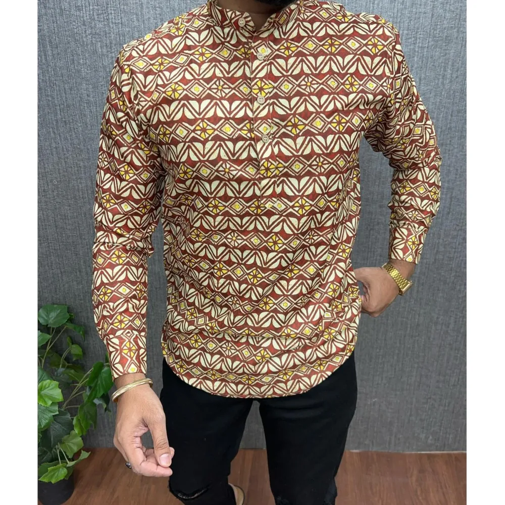 ملابس الطاووس الإسلامية الإسلامية للرجال جوبا ثوب طباعة كيمونو قميص المملكة العربية السعودية Musulman ارتداء عباية قفطان إسلامي بأكمام طويلة #6