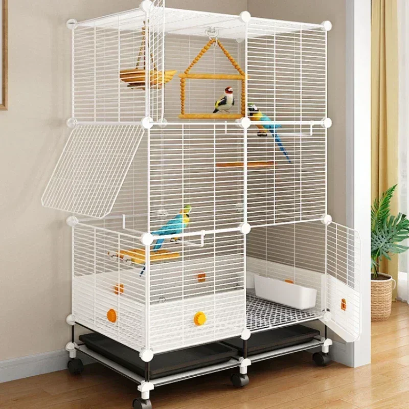 Large Parrot Stand Accessories Bird Cage Decoration Outdoor Bird Cage Parrots Loungefly Gaiola Para Passaros Furniture