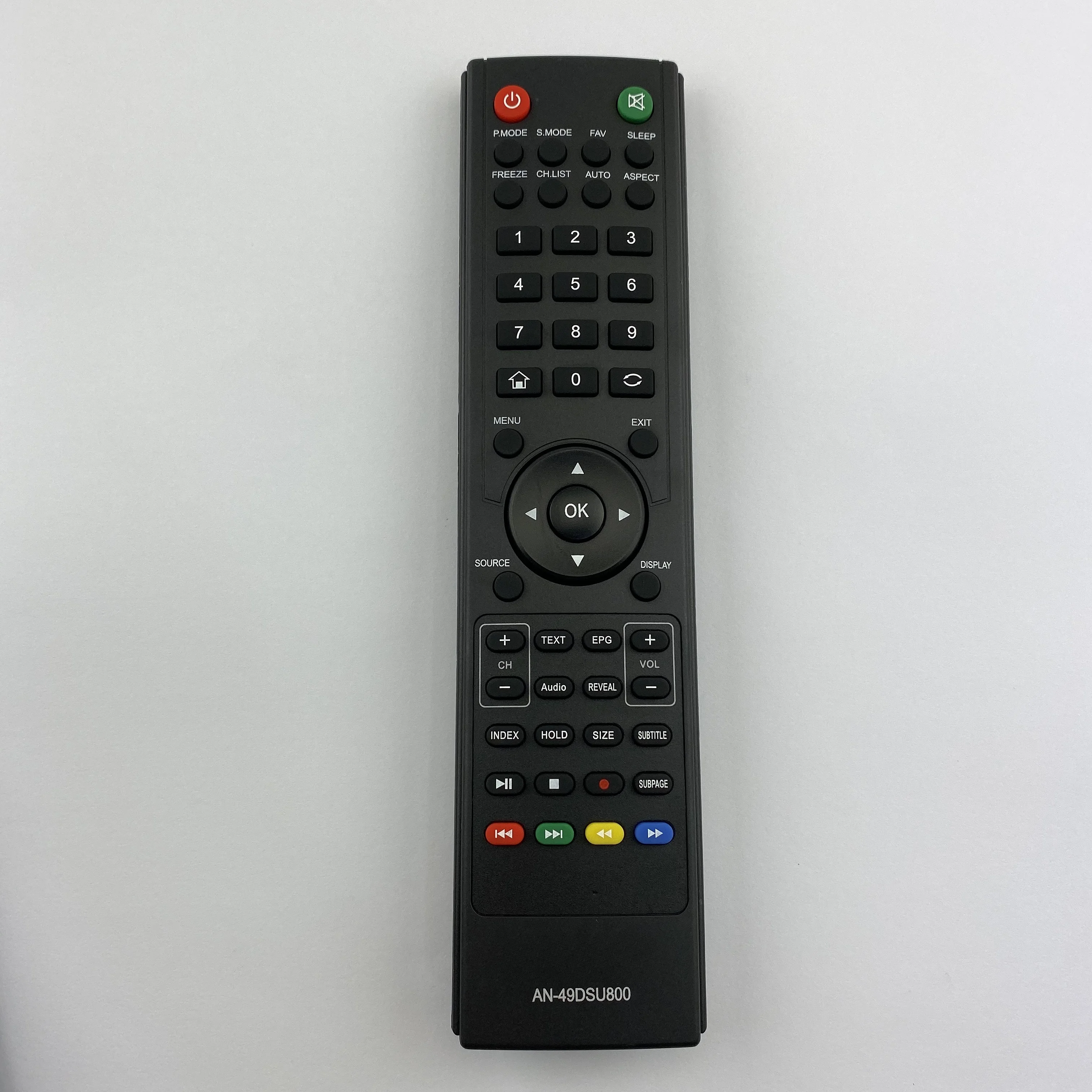 Original Remote Control AN-49DSU800 for ACONATIC WS-598 TV And Compatible Home Entertainment No Setup Required Remote