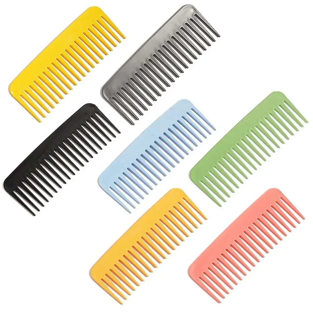 Pro Salon Dyeing Massage Curly Comb Coarse Wide Tooth Hairdressing Hair Comb Hair Brush Hair Styling Tool Wide Tooth Comb