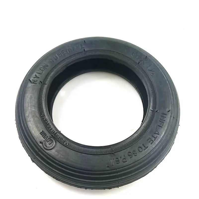 6 Inch 6x1 1/4 Inner Tube Outer Tyre Wheel for Wheelchair Pneumatic Gas Mini Electric Scooter Accessory 6*1 1/4 Inflation Tire