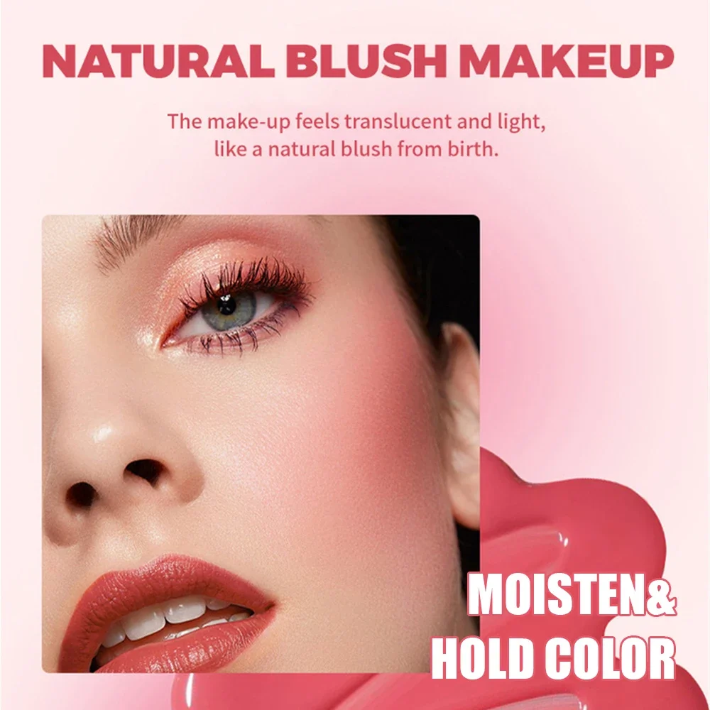 Heallor Health & Beauty Brightening Blush Cream Natural Brightening Light And Breathable Natural Liquid Blush Makeup Face Makeup