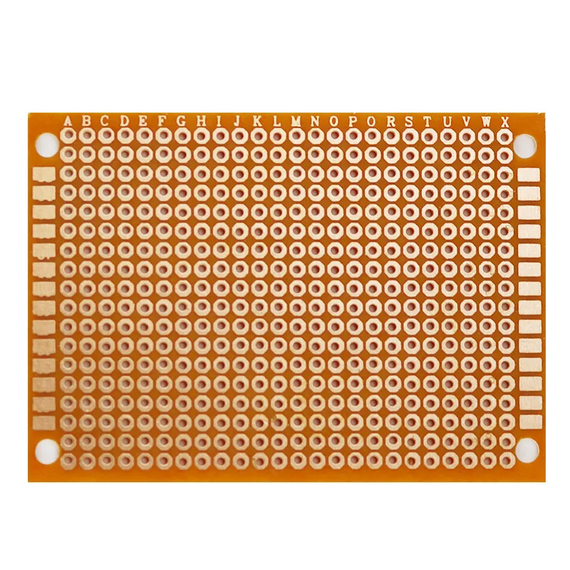 10Pcs 5*7 PCB 5x7 PCB 5cm 7cm DIY Prototype Paper PCB Universal Board yellow