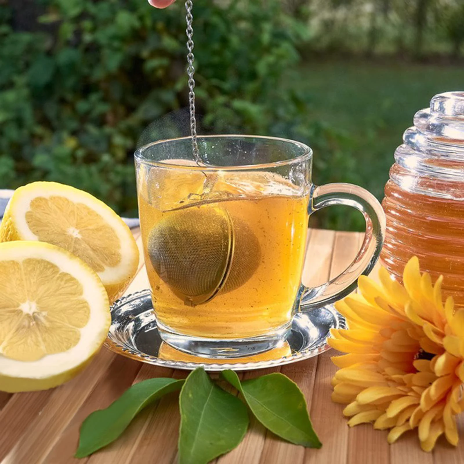 Tea Infuser Stainless Steel Mesh Tea Ball Tea Strainers Tea Infuser Strainer Filters for Loose Tea Herbal Spices