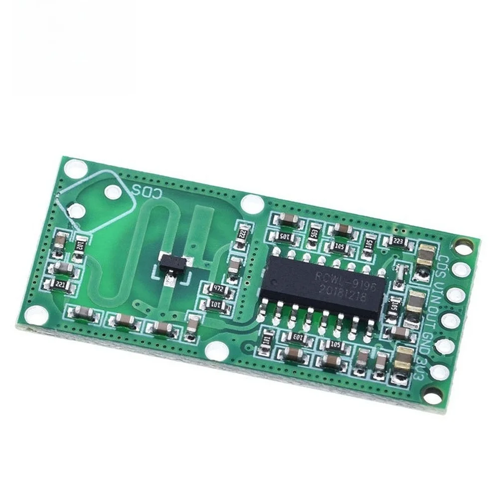 RCWL-0516 Microwave Detection Module For Human Motion Sensing In For Smart Home Panels And Industrial Controls