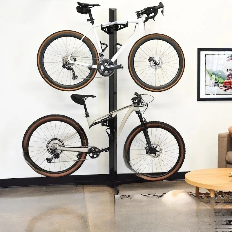 Bicycle parking rack Storage rack Bicycle hanger Double parking space