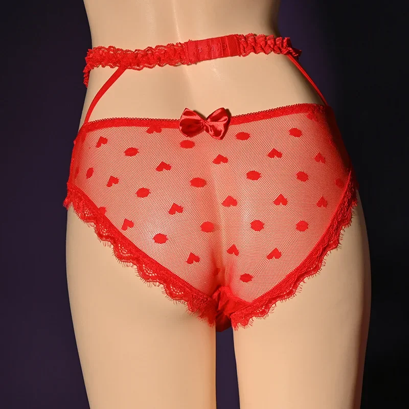 Sexy See-Through Embroidery Man Pouch Briefs Hollow Out Sissy Panties Male Lingerie Tanga Elastic Gays Underwear Private Party