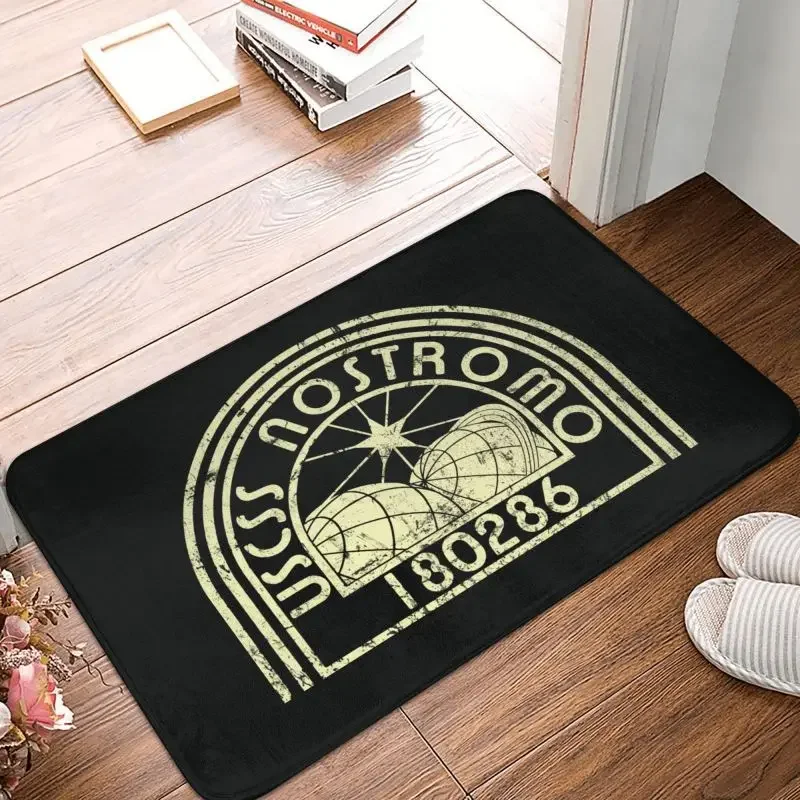 Uscss Nostromo Alien Doormat Anti-Slip Bath Kitchen Mat Toilet Floor Door Entrance Carpet Rug