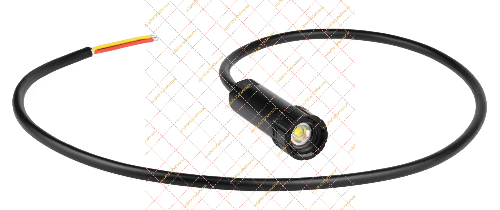 Underwater Light 1500 Lumens Waterproof LED Fill Lamp for ROV Robot