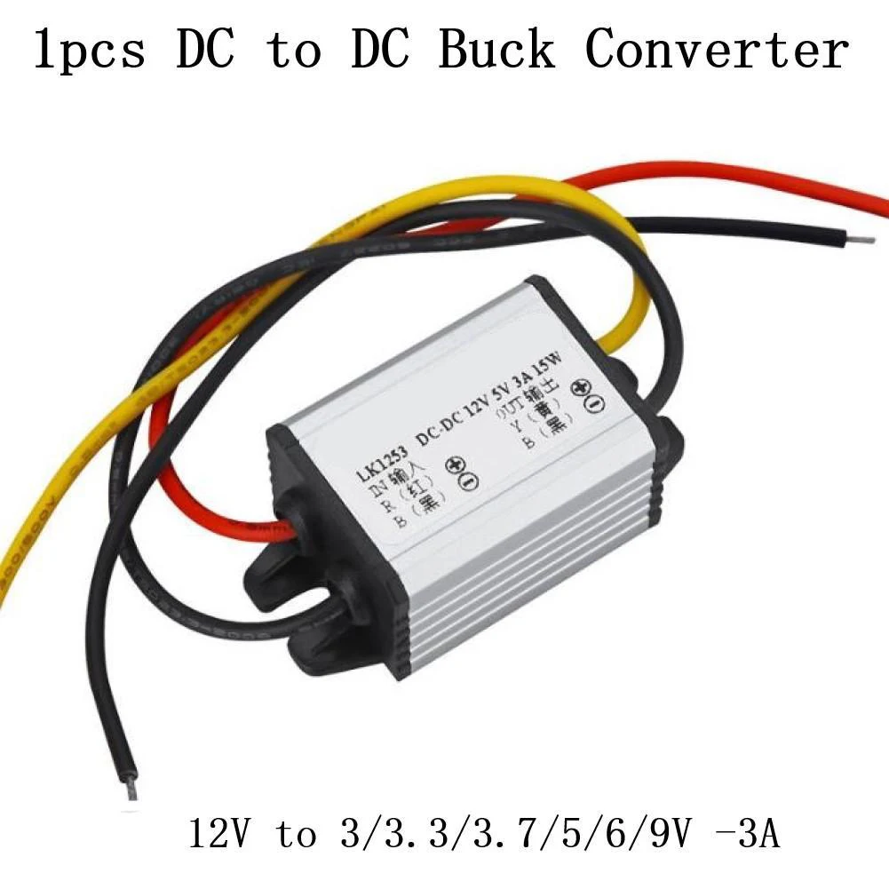 Convert Your 12V Battery to 3V/33V/37V/5V/6V/9V with this Waterproof Power Converter Module High Quality Output!