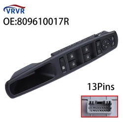 VRVR 809610017R Car Front Left Master Power Window Control Switch Button for Renault SCENIC 2009-2022