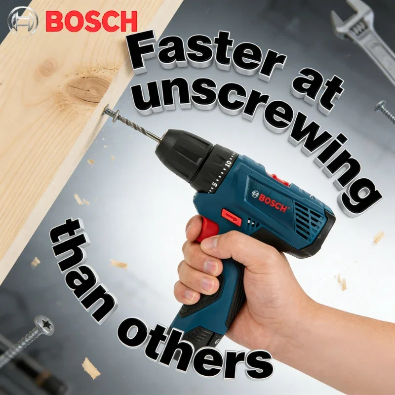 bosch-gsr120-12v-cordless-drill-driver-portable-electric-screwdriver-household-power-tool