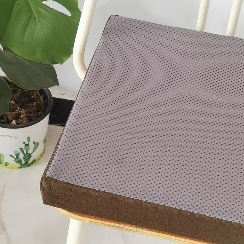 Waterproof Seat Cushion Solid Color Removable Tatami Mat Home Office Garden Decoration Chair Cushion 45x45 48x125