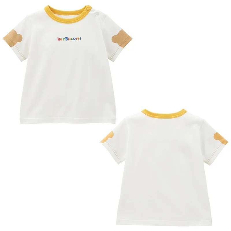 Jongens Korte Mouw T-Shirts Effen Kleur Minimalistisch T-Shirt Schattige Baby Tees Grafische Tops Tee Roupa Infantil Kinderkleding Jongens