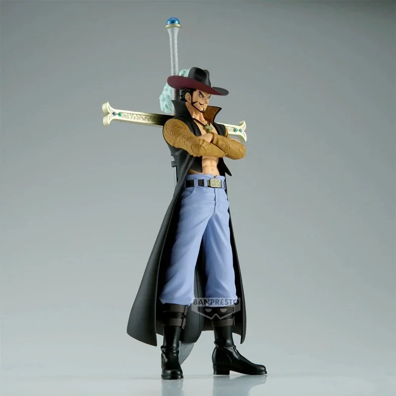 Bandai Banpresto Piece Dxf The Grandline Series Sabo Dracule Mihawk Pvc Action Figure Model Anime Original Doll Desktop Ornament