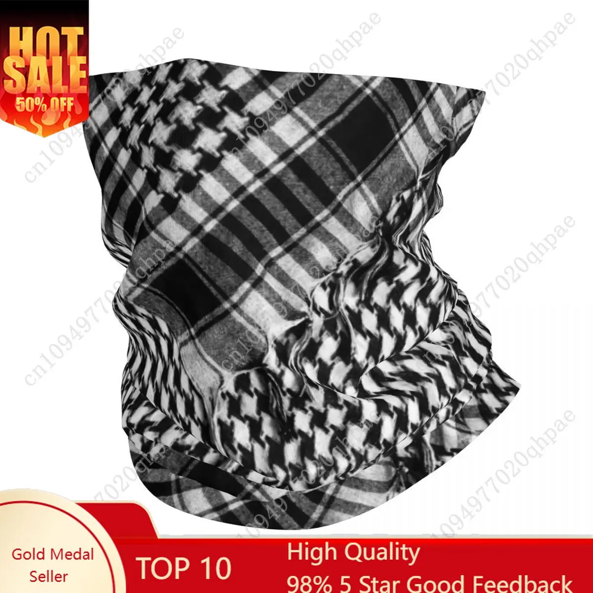 

Shemagh Tactical Arabic Palestine Bandana Neck Cover Palestinian Balaclavas Wrap Scarf Warm Headband Fishing Men Women Adult