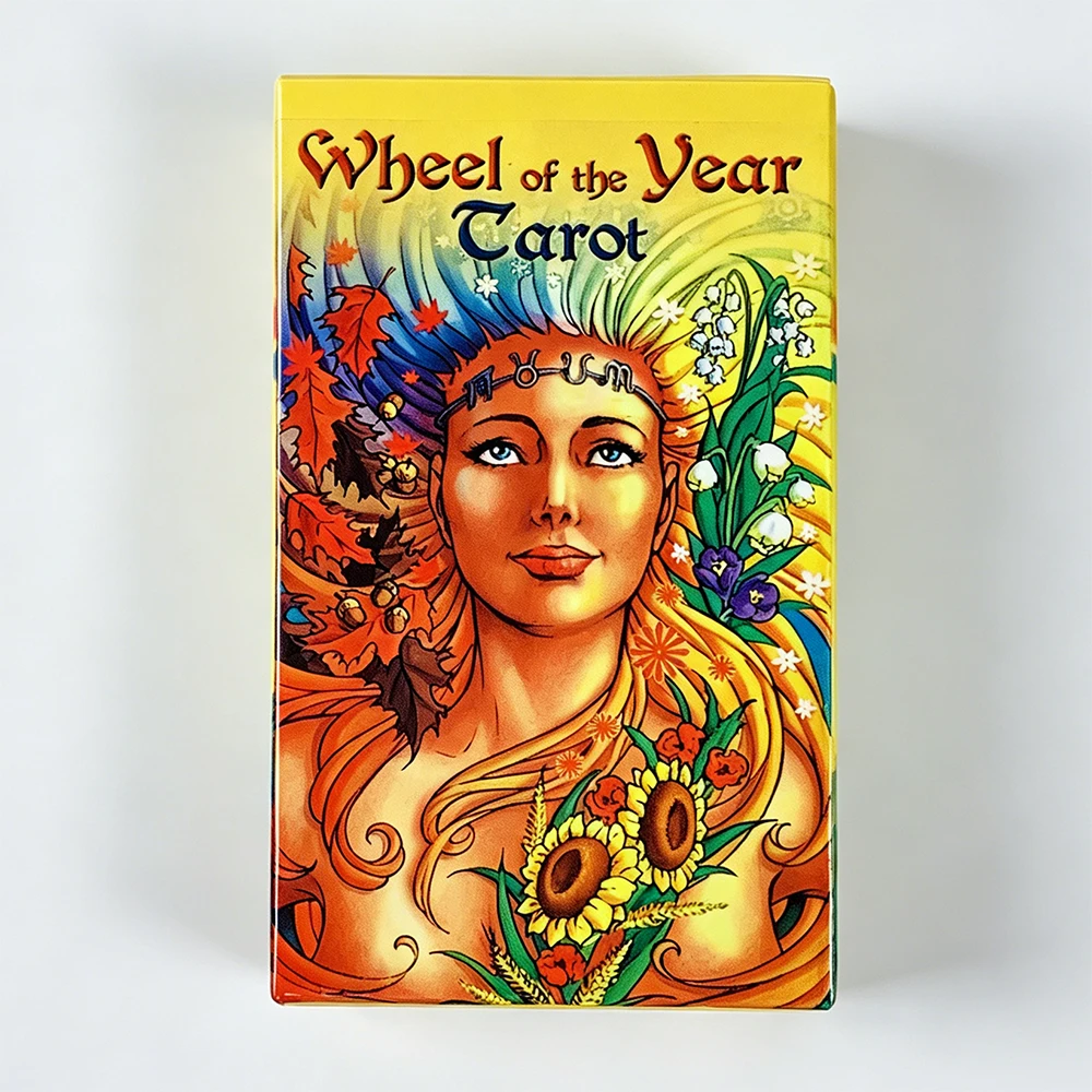 

Wheel Of Year Tarot Deck Family Gathering Cards Game Leisure Party Table Game Fortune-telling Prophecy Divination Tarot Cards