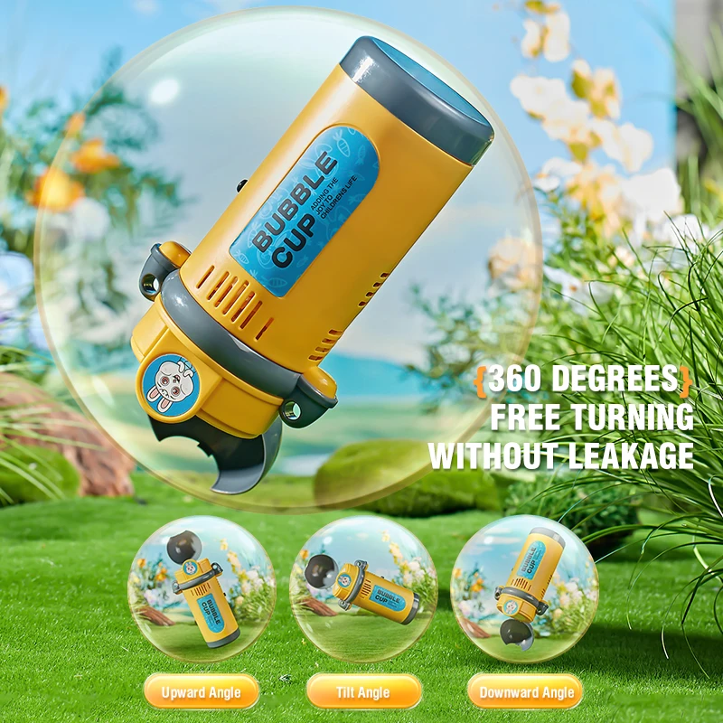 Juguete eléctrico de burbujas, máquina automática porosa de burbujas con luces, sonido, fiesta al aire libre, juguetes para soplar burbujas de jabón para niños, regalos