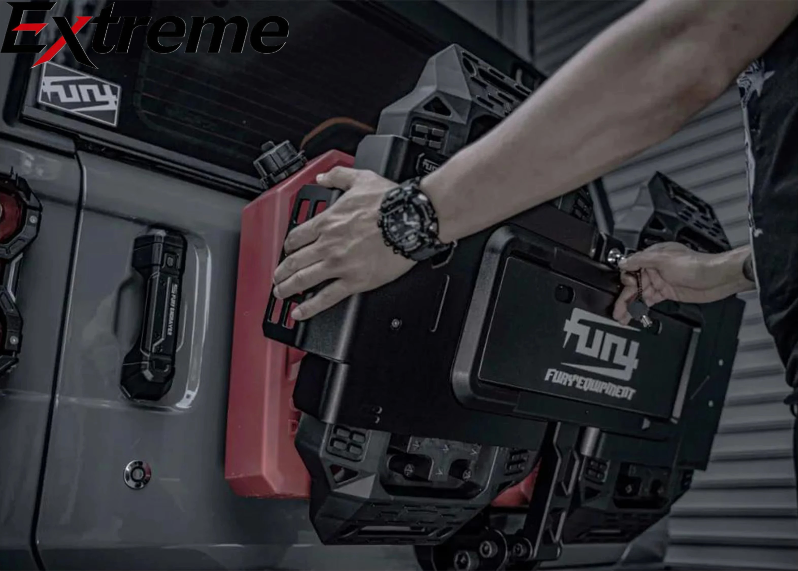 

Fury 2018+ JL Accessories Aluminum Alloy Tailgate License Plate Holder Kit GROUP for Jeep wrangler