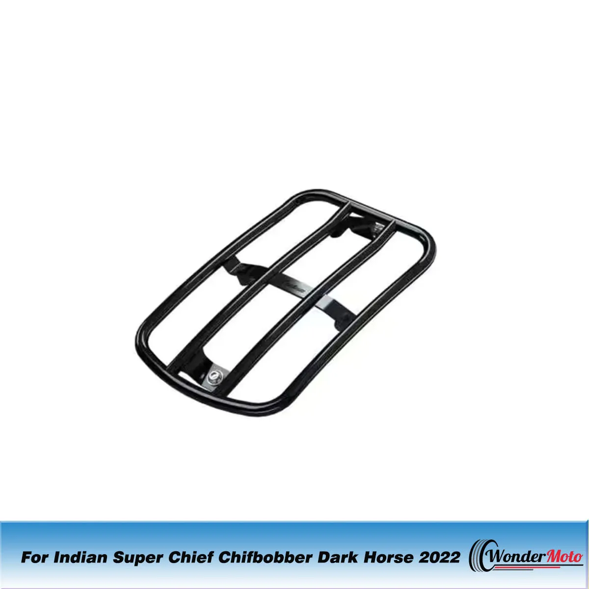 Rear Luggage Rack Solo Seat Support Shelf Fender Cargo Rack for Indian Super Chief Chifbobber Dark Horse 2022