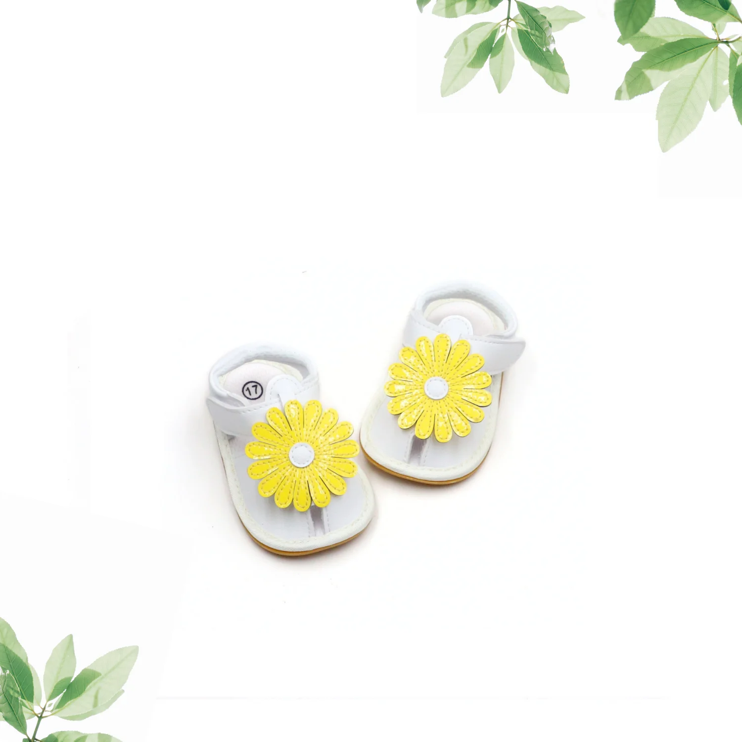 

Baby girl sandals, baby walking shoes, 0-6-12-18 months, soft sole, anti slip, sweet and cute