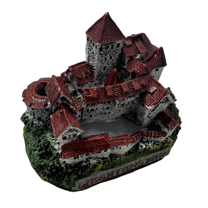 Principality of Liechtenstein Travelling Souvenirs Vaduz Castle Building Model Home Decor Architecture Miniatures Birthday Gifts