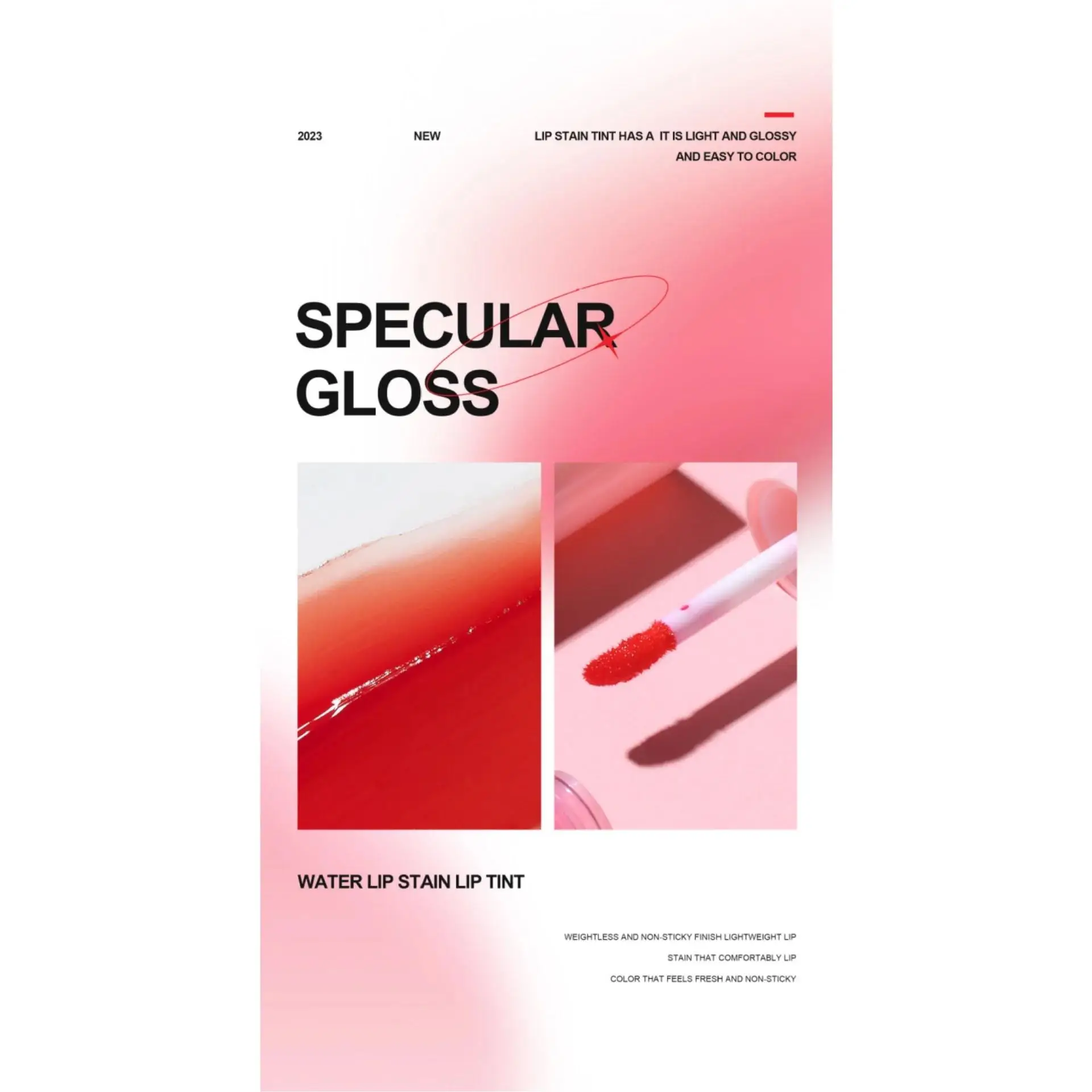 Glossy Multi Use Lip Stain 6 สี Long Lasting Cheek Tint Moisturizing Blush แต่งหน้าเครื่องสําอางค์ Lip Gloss Dye