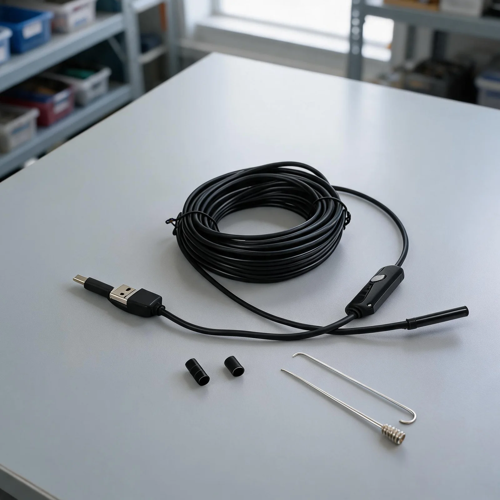 Industrial Inspection Camera Tool Industrial Borescope Waterproof Inspection Camera USB Borescopes Multi-Device Compatibility