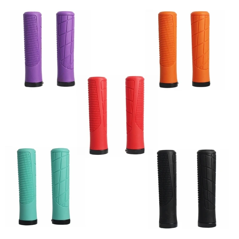 

Mountain Bike Handlebar Grip Single Locks On Bike Grip Easy to Install
