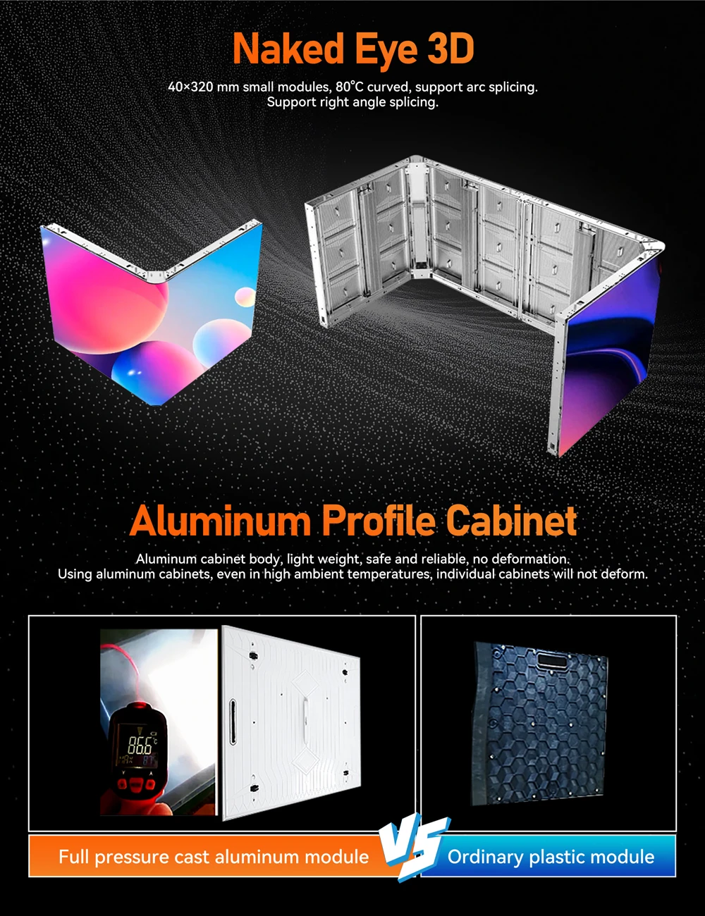 Layar LED Instalasi Tetap UHLED Panel Billboard Luar Ruangan 6000cd P8 P10 Tahan Air IP66 Layar LED Luar Ruangan untuk Periklanan
