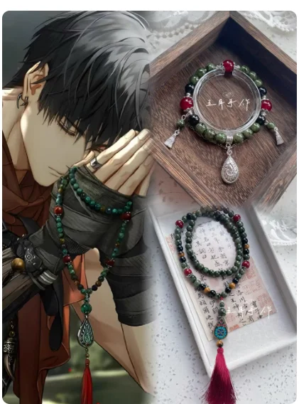 

Light and Night Osborn Handmade Bracelet Unisex Hand Chain Pendant Bracelets Accessories Cosplay Props Birthday Gifts WY