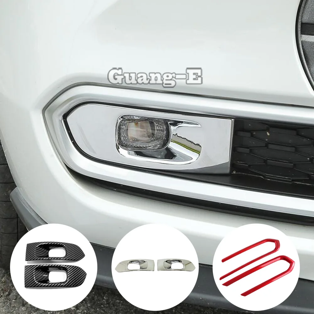 For Toyota Siena 2021 2022 2023 Front Fog Light Trim Lamp Cover Protector Decoration ABS Eyebrow Styling Exterior Accessories