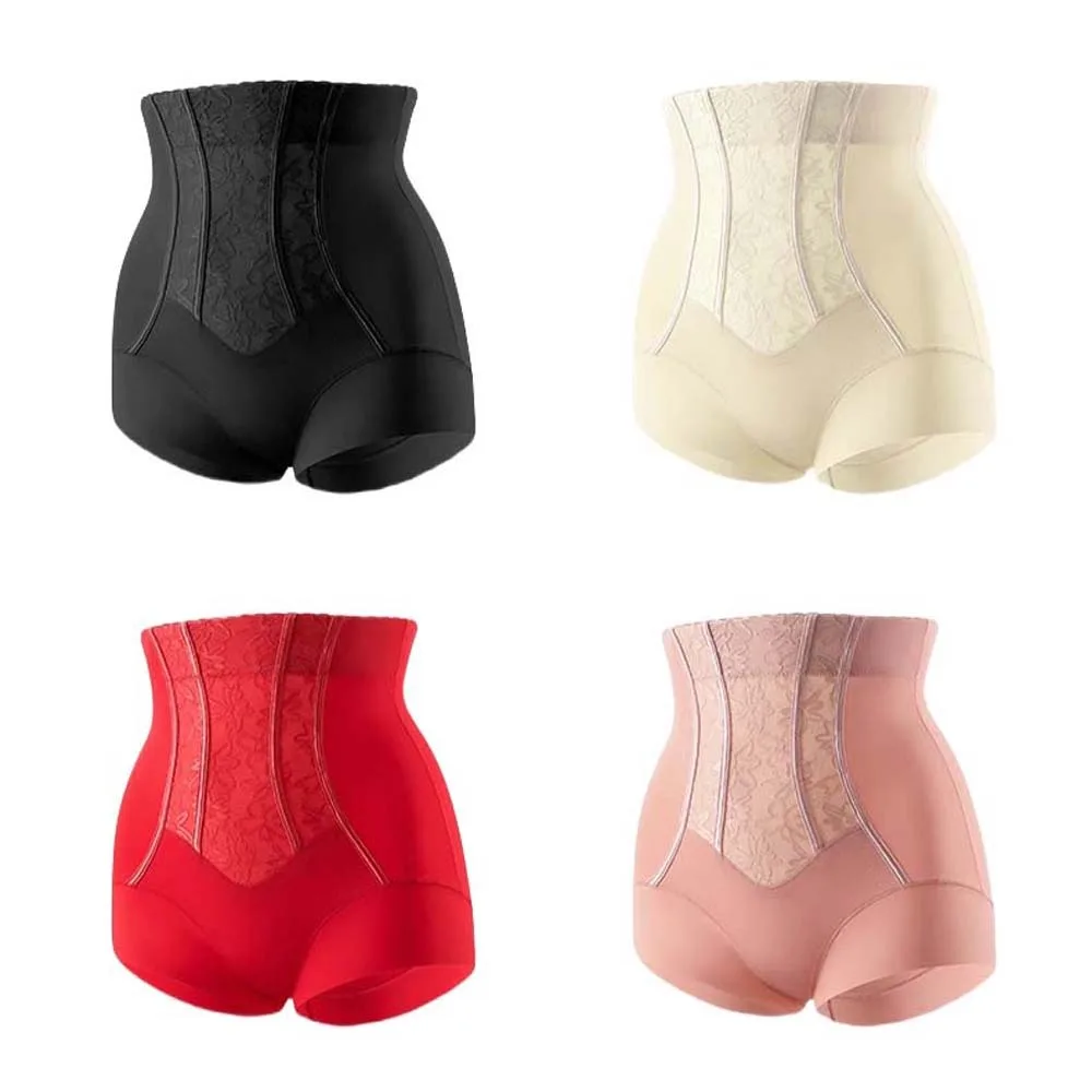 กางเกงในกระชับสัดส่วนหลังคลอดเอวสูง ไซส์ใหญ่ ลายดอกไม้ ช่วยยกกระชับสะโพก เก็บหน้าท้อง ไร้รอยต่อ สำหรับผู้หญิง