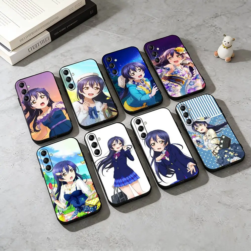 U-Umi Sonoda  Phone Case For Samsung Galaxy A73,A72,A71,A70,A53,A52,A51,Soft Silicone Black Cover