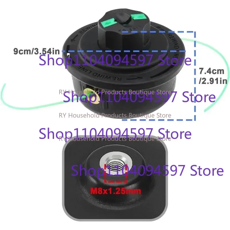 Trimmer Head Bump Feed Head Replace For Makita RST210 RST250 ER2650 A-89137 Whipper Snipper Garden String Trimmers Accessories