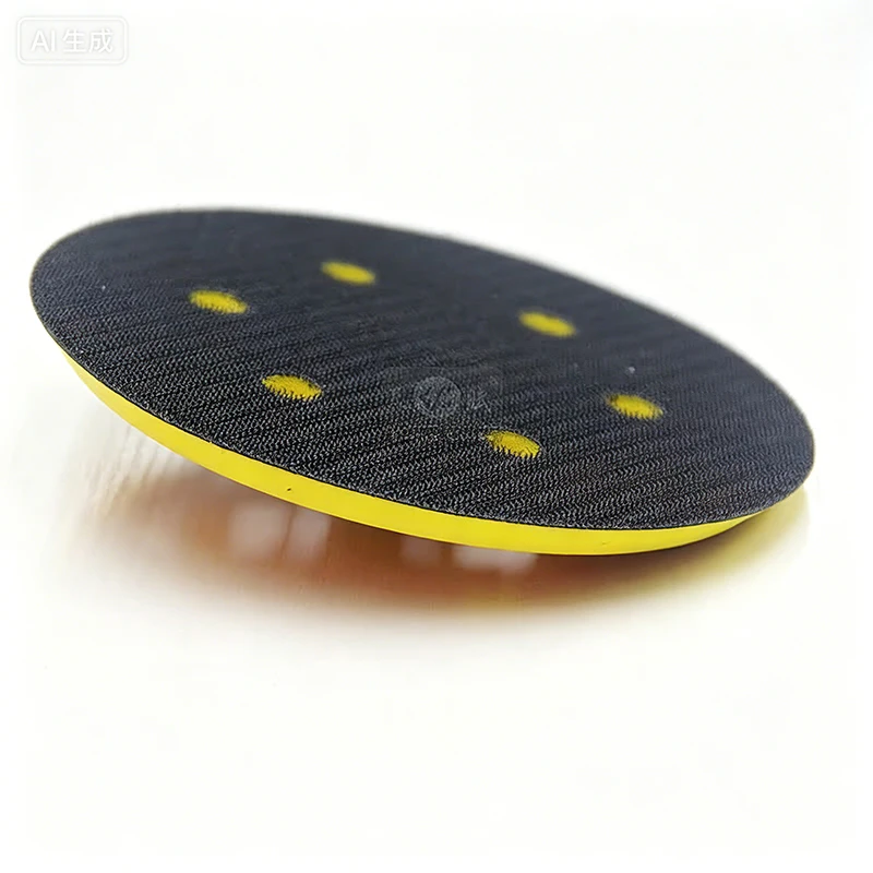5 6 Inch Hook & Loop Sanding Backing Pad 125/150mm Pneumatic Sander Base Plate for Car Polishing Wood Grinding Abrasive Tool Acc