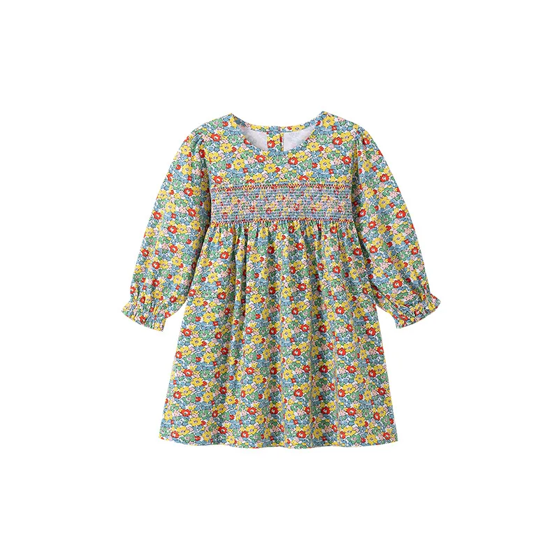 

Wind Child Dress Autumn New Children's Dress 100% Cotton Girls' Skirt Wholesale