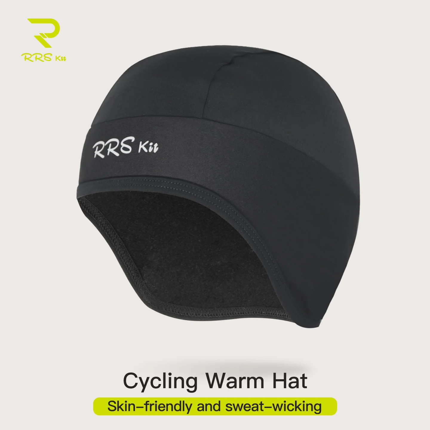 Rrskit Herbst- und Winter-warme Fahrradmütze für Outdoor-Sportarten, Skifahren, Wandern, Radfahren, tragen winddichte Mütze auf dem Kopf, Sportausrüstung