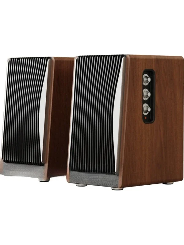 Solid wood bookshelf subwoofer Bluetooth active PARON vinyl HiFi audio