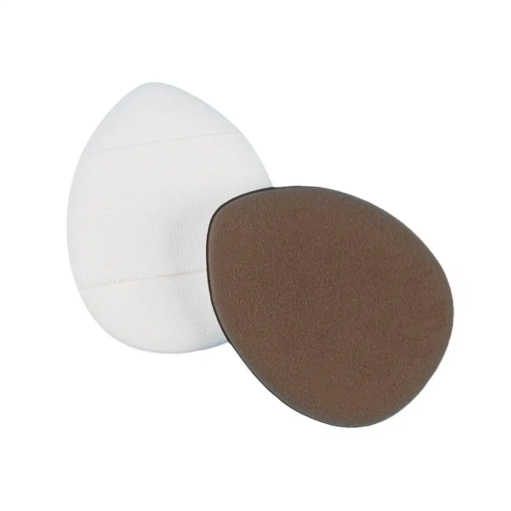 Mini poudre de fond de teint pour les doigts, crème de maquillage tative, mélange cosmétique, outils anti-cernes, accessoires pour le visage, éponge U1G9