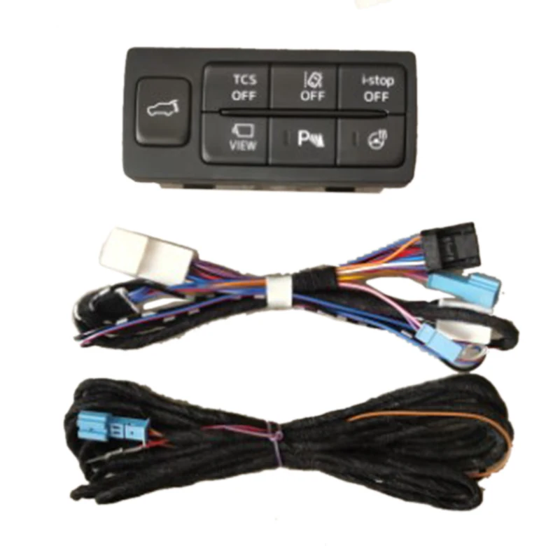 Car Reversing-Radar Switch Rear Trunk Switch Departure Warning Button for CX3 CX4 CX5 CX8 3 Axela 6 Atenza