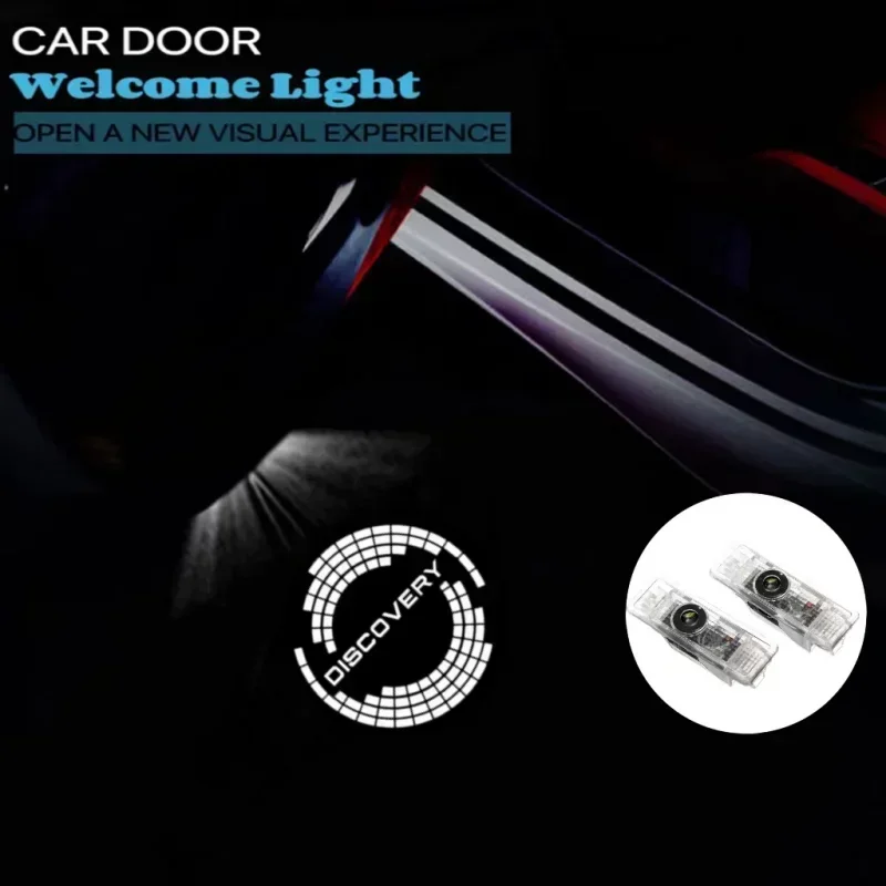 Led Emblem Lamp Car Door Lights Luces Projector Accessories For Land Rover Discovery 3 4 2010 2011 2012 2013 2014 2015 2016-NEW