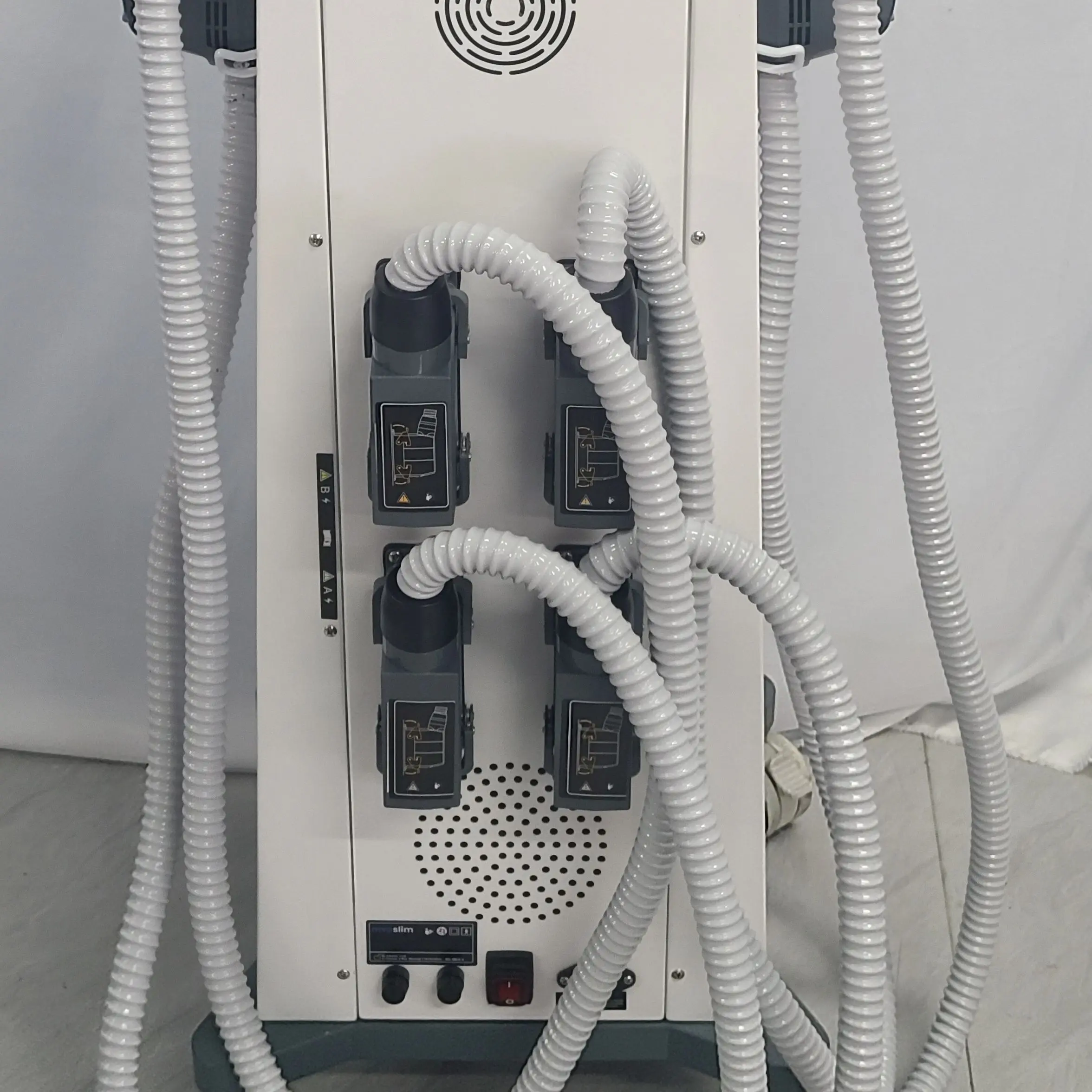 

Профессиональный аппарат для коррекции фигуры EMS с 4 рукоятками для стимуляции мышц, сжигания жира в области таза и ягодиц, для похудения и моделирования фигуры