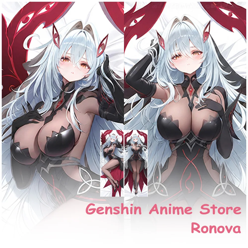 

Dakimakura Genshin Impact Ronova обнимающая наволочка для тела реквизит для косплея аниме двусторонняя печатная подушка отаку Чехлы для подушек