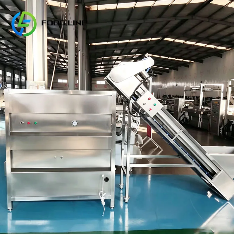 Onion Skin Remover Machine Onion Peeler Automatic Onion Peeling Commercial Vegetable Processing Customized