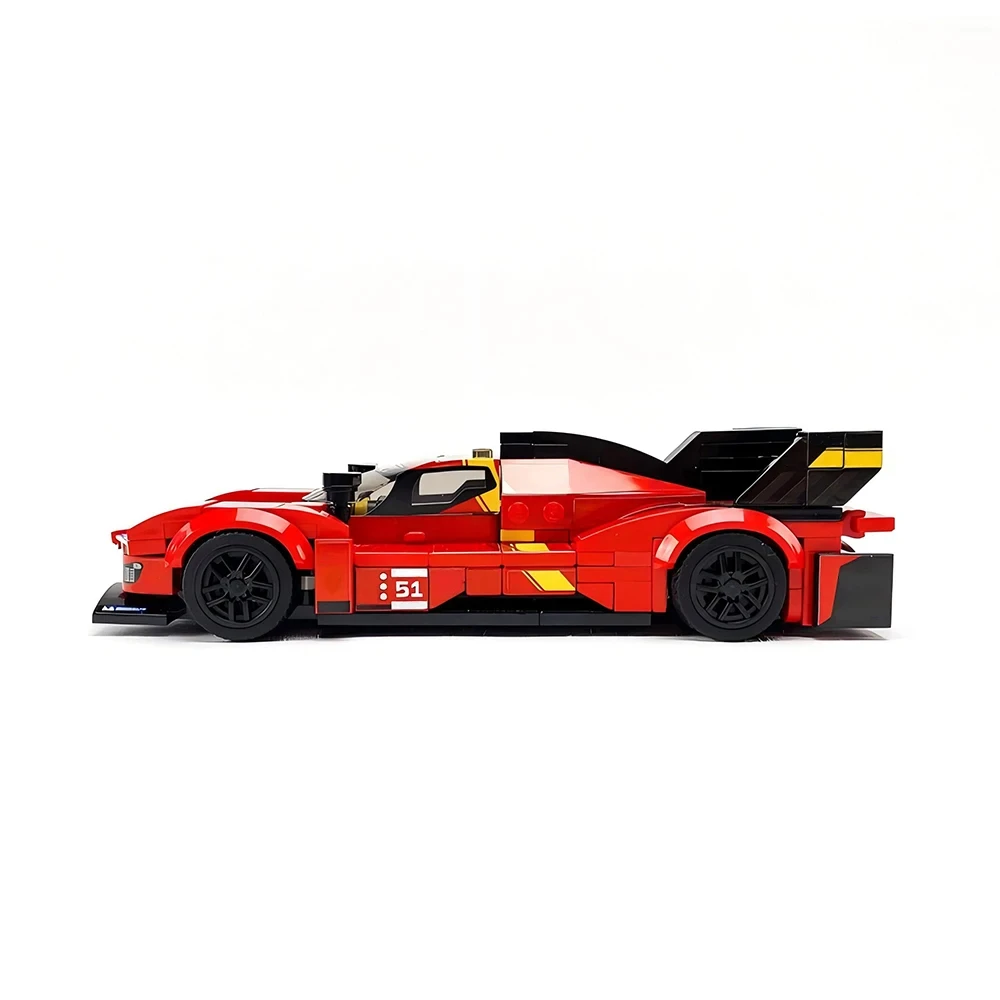 

MOC Speed ​​Series Le Mans Rally Champion Racing City Car Model DIY Building Blocks Children's Toy Boy Holiday Gift Set 313PCS