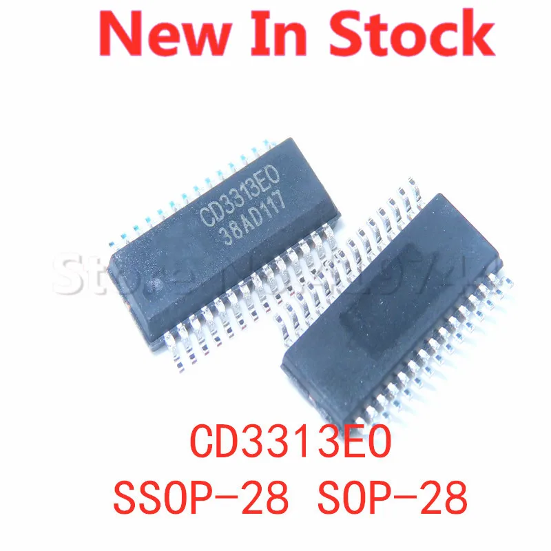 5 개/몫 CD3313 CD3313EO SOP-28 SSOP-28 SMD 사운드 품질 프로세서 재고 있음 