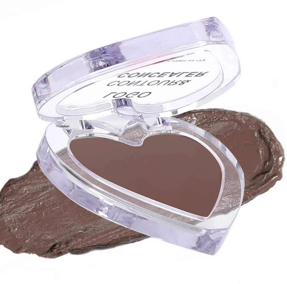 

28-color Private Label Concealer Cream Custom Logo Heart-shaped Packaging Contour Palette Sweat-proof Long-lasting Face Makeup