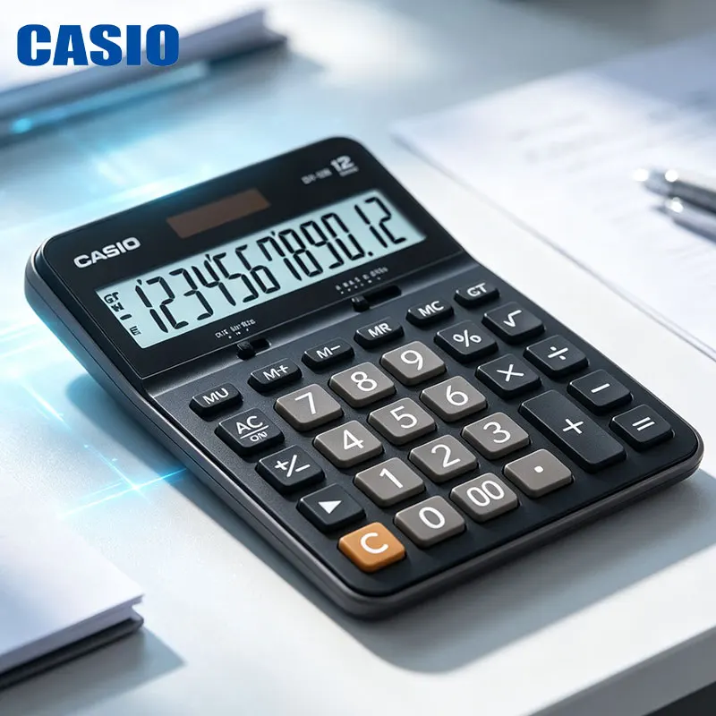 Casio DX-12B/DX-120B/DH-12/AX-120B Durable business calculator project budget balance statistics accounting company